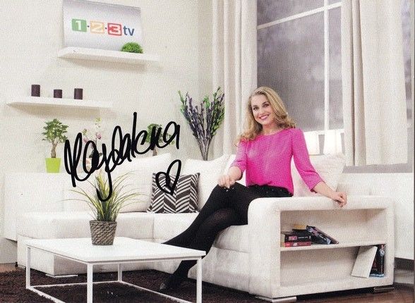 Autogramm TV | 123tv | Magdalena VOIGT | 2010er (Portrait Color)
