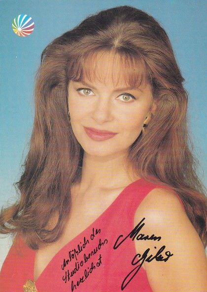 Autogramm TV | SAT1 | Maren GILZER | 1980er (Portrait Color) 1