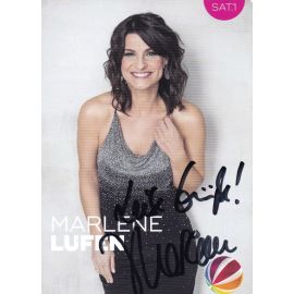 Autogramm TV | SAT1 | Marlene LUFEN | 2010er (Portrait Color) Weychardt