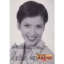 Autogramm TV | RTL | Michelle STOCK | 1990er "Guten Abend" (Kirchhof)