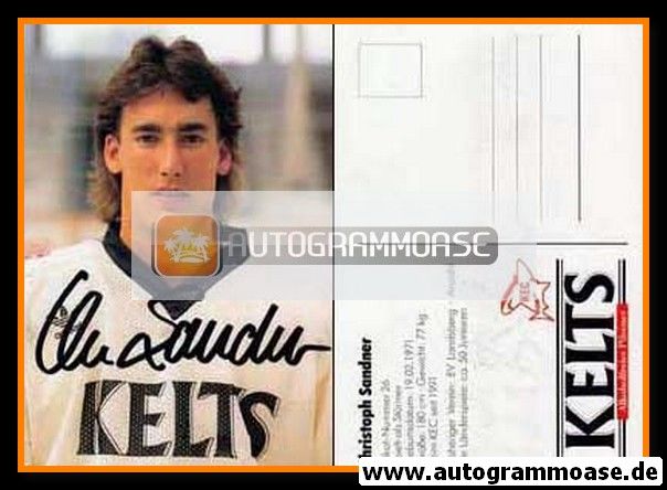 Autogramm Eishockey | Kölner EC | 1991 | Christoph SANDNER