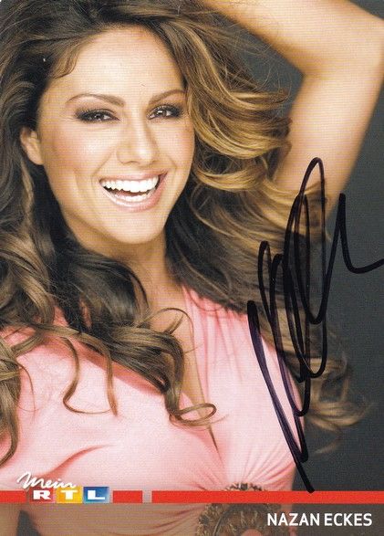 Autogramm TV | RTL | Nazan ECKES | 2010er (Portrait Color) Pick 1