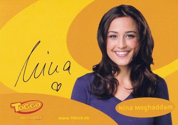Autogramm TV | Super RTL | Nina MOGHADDAM | 2000er "Toggo" 2