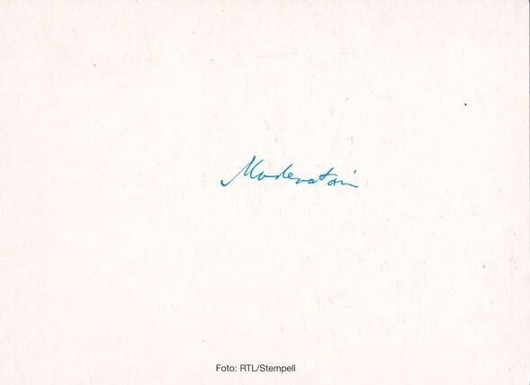 Autogramm TV | RTL | Petra SCHWEERS | 2000er (Portrait Color) Stempell 2