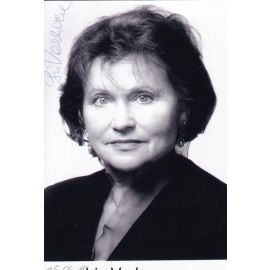 Autogramm Schauspieler | Lis VERHOEVEN | 2000er Foto (Portrait SW)