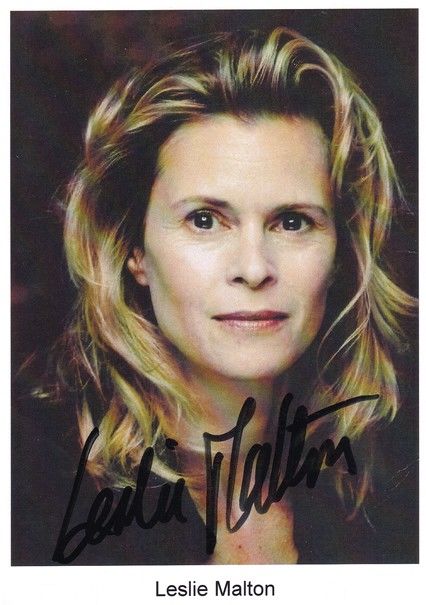 Autogramm Schauspieler | Leslie MALTON | 2010er (Portrait Color) 3