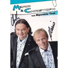 Autogramme Volksmusik | ALPENTRIO TIROL | 2000er (Portrait Color) Musi