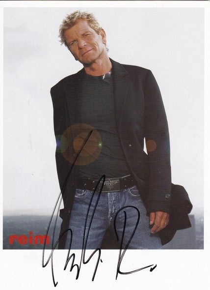 Autogramm Pop | Matthias REIM | 2004 "Deja Vu" (Portrait Color) Capitol