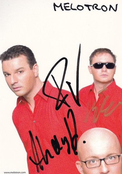 Autogramme Pop | MELOTRON | 2007 "Propaganda" (Gruppenbild Color SPV)