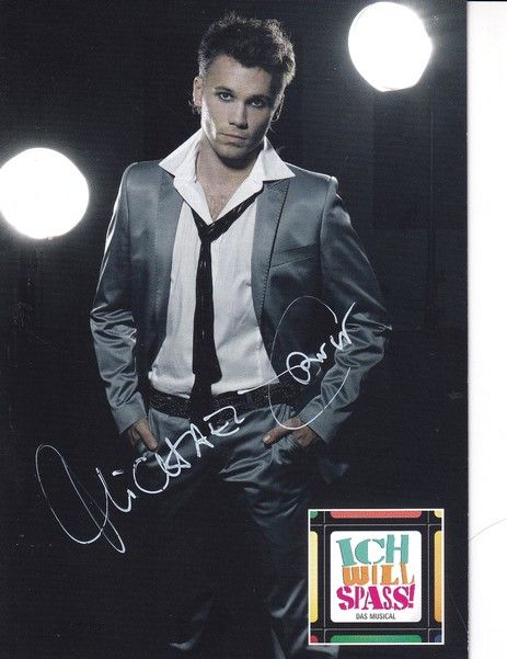 Autogramm Musical | Michael ERNST | 2000er "Ich Will Spass"