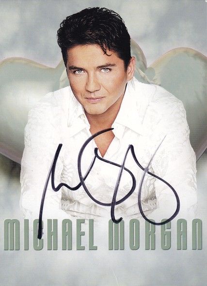 Autogramm Schlager | Michael MORGAN | 2005 "Es Geht Immer Nur Um Liebe" (Portrait Color Koch) 1