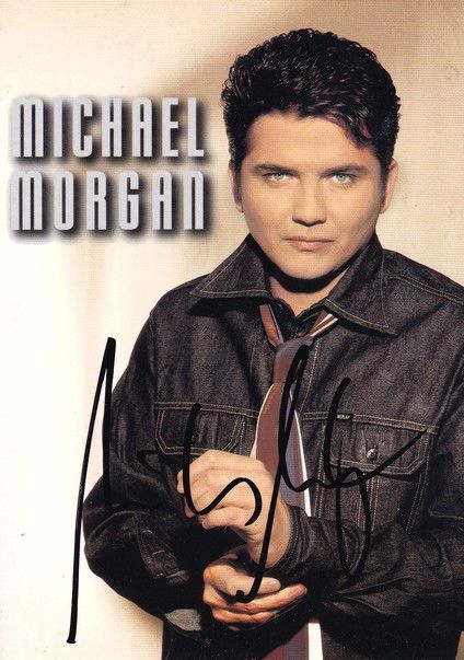 Autogramm Schlager | Michael MORGAN | 1999 "Ich Gehör Zu Dir" (Portrait Color Koch)
