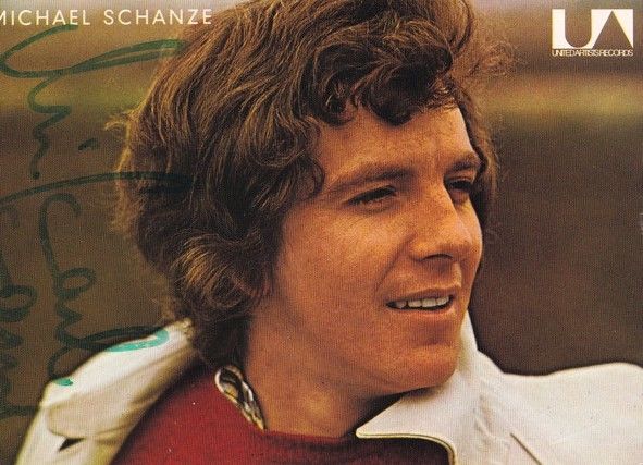Autogramm Schlager | Michael SCHANZE | 1972 "Ich Hab Dich Lieb" (Portrait Color UA) 1