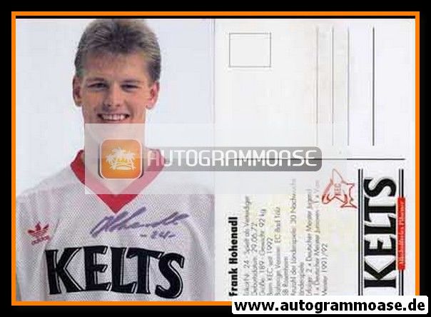 Autogramm Eishockey | Kölner EC | 1992 | Frank HOHENADL