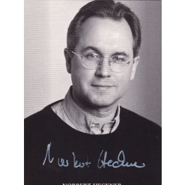 Autogramm Schauspieler | Norbert HECKNER | 2000er (Portrait SW) Ludwig II