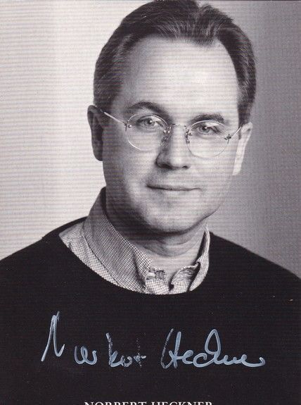 Autogramm Schauspieler | Norbert HECKNER | 2000er (Portrait SW) Ludwig II