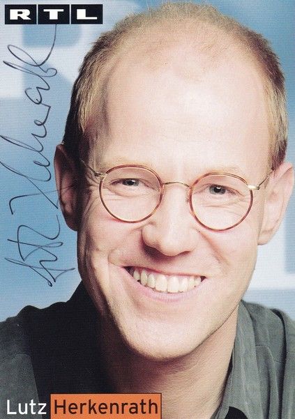 Autogramm TV | RTL | Lutz HERKENRATH | 2000er (Portrait Color) Frank