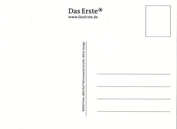 Autogramm TV | ARD | Patrick JAHNS | 2009 "Eine Für Alle" (Wilschewski)