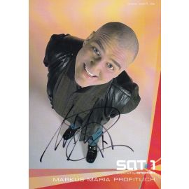 Autogramm TV | SAT1 | Markus Maria PROFITLICH | 2000er "Mensch Markus" (Hempel)