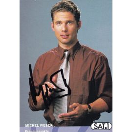 Autogramm TV | SAT1 | Michel WEBER | 1990er "Fahndungsakte" (Gaul)