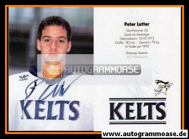 Autogramm Eishockey | Kölner EC | 1993 | Peter LUTTER