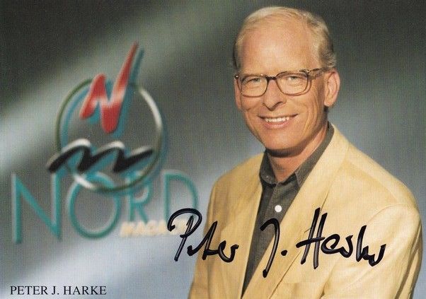 Autogramm TV | NDR | Peter J. HARKE | 1990er "Nordmagazin" (Rüdel Drischel)