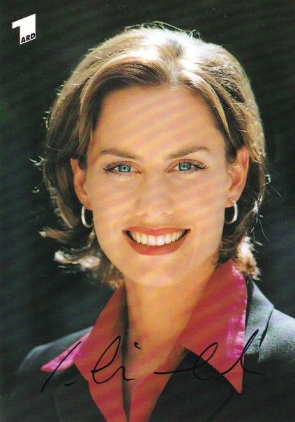 Autogramm TV | ARD | Laura DÜNNWALD | 2000er "Tagesschau" (Rüdel Ernst)