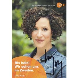Autogramm TV | ZDF | Lissy ISHAG | 2010er "Hallo Deutschland" (Hempel)