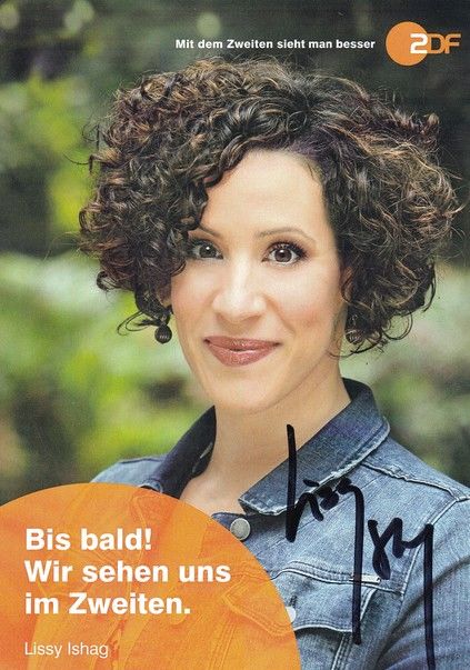 Autogramm TV | ZDF | Lissy ISHAG | 2010er "Hallo Deutschland" (Hempel)