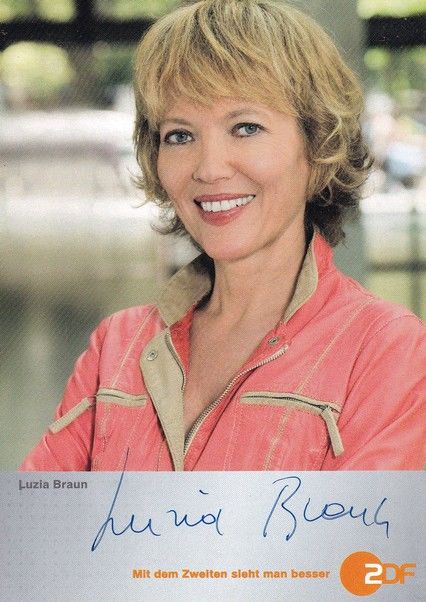 Autogramm TV | ZDF | Luzia BRAUN | 2000er "Aspekte" (Pietschmann) 1