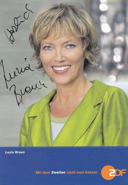 Autogramm TV | ZDF | Luzia BRAUN | 2000er "Aspekte" (Pietschmann) 2