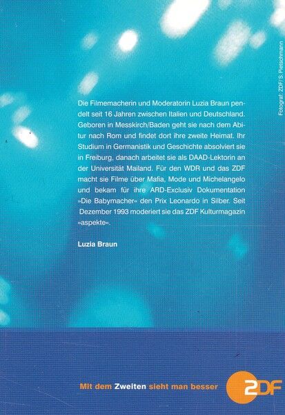 Autogramm TV | ZDF | Luzia BRAUN | 2000er "Aspekte" (Pietschmann) 2
