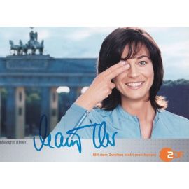 Autogramm TV | ZDF | Maybrit ILLNER | 2000er "Berlin Mitte" (Barth)