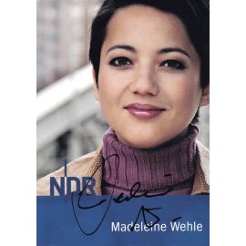 Autogramm TV | NDR | Madeleine WEHLE | 2000er "Aktuelle Schaubude" (Isenberg)