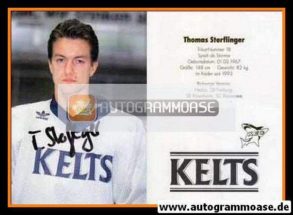 Autogramm Eishockey | Kölner EC | 1993 | Thomas STERFLINGER