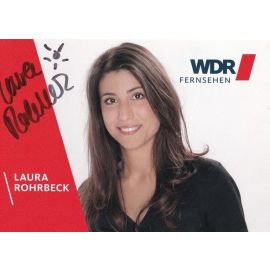Autogramm TV | WDR | Laura ROHRBECK | 2020er (Portrait Color) 1