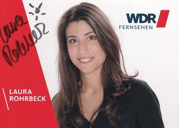 Autogramm TV | WDR | Laura ROHRBECK | 2020er (Portrait Color) 1