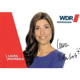 Autogramm TV | WDR | Laura ROHRBECK | 2020er (Portrait Color) 2