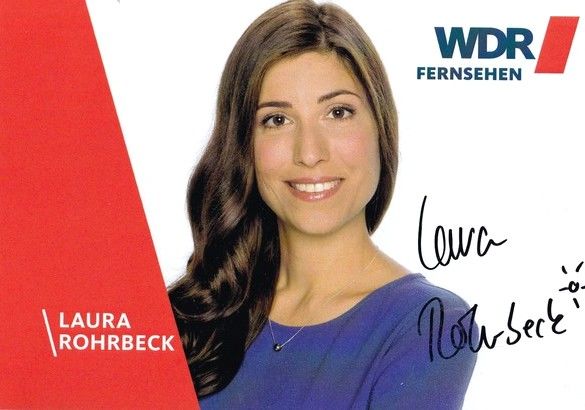 Autogramm TV | WDR | Laura ROHRBECK | 2020er (Portrait Color) 2