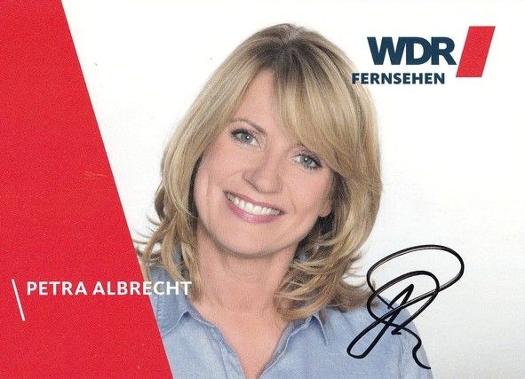 Autogramm TV | WDR | Petra ALBRECHT | 2020er "Lokalzeit" 