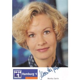 Autogramm TV | Hamburg 1 | Monika SERRIN | 2010er (Portrait Color)