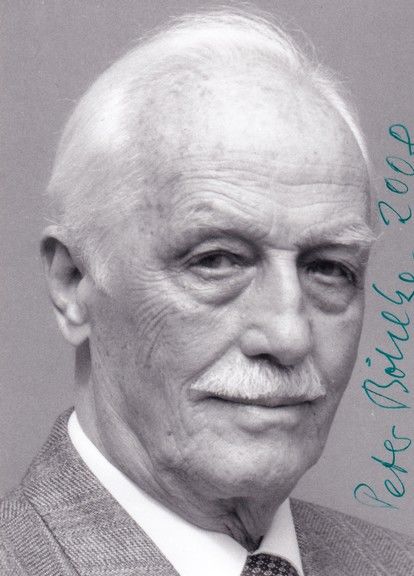 Autogramm Schauspieler | Peter BÖHLKE | 2000er Foto (Portrait SW)