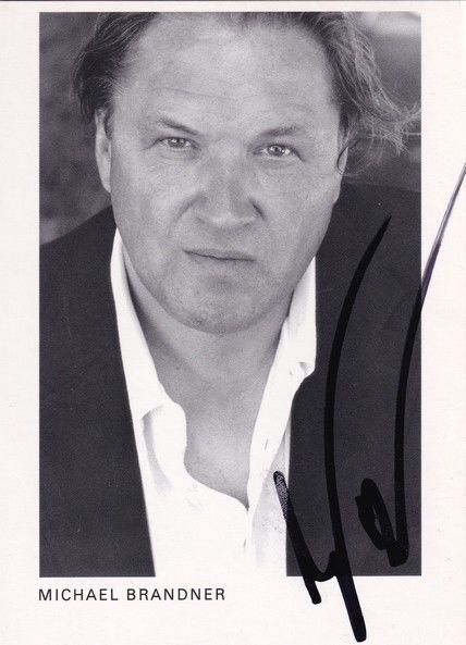 Autogramm Schauspieler | Michael BRANDNER | 2000er (Portrait SW)