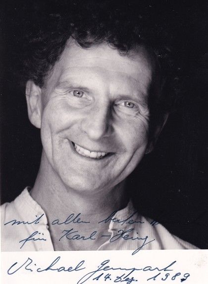 Autogramm Schauspieler | Michael GEMPART | 1980er Foto (Portrait SW)