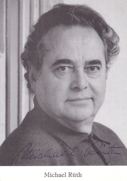 Autogramm Schauspieler | Michael RÜTH | 1990er (Portrait SW)