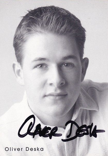 Autogramm Schauspieler | Oliver DESKA | 2000er (Portrait SW)