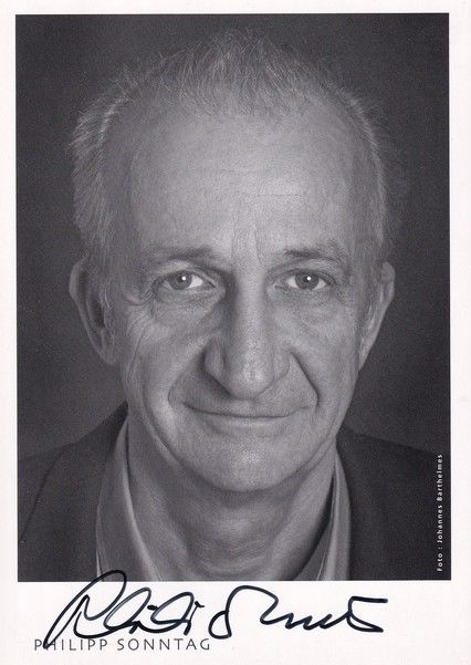 Autogramm Schauspieler | Philipp SONNTAG | 2000er (Portrait SW) Barthelmes