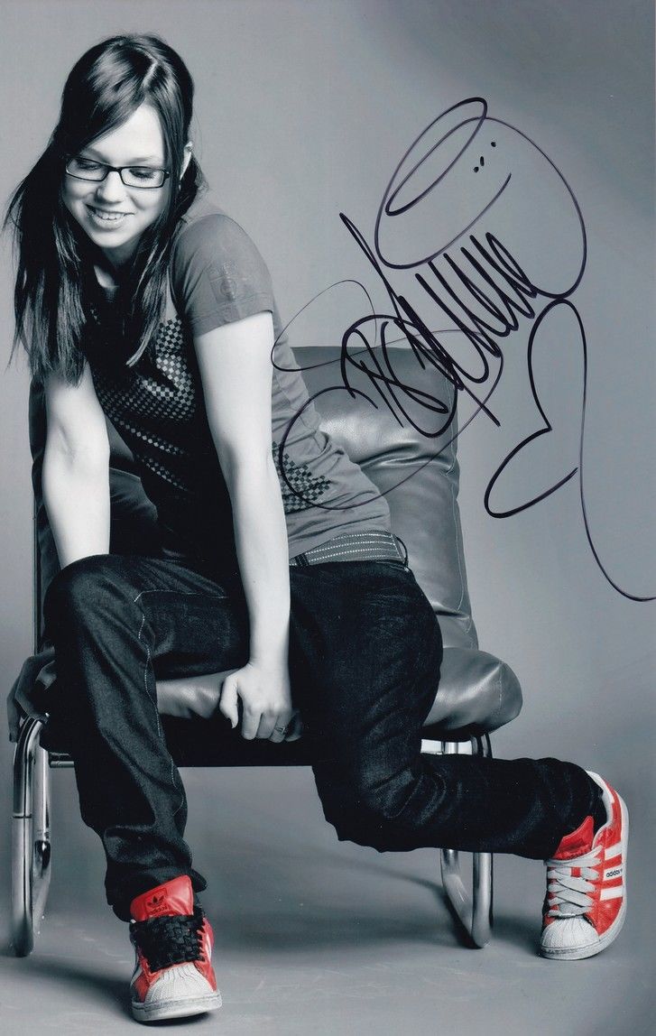 Autogramm Pop (CH) | Stefanie HEINZMANN | 2003 Foto (Portrait Color XL) Masterplan 1