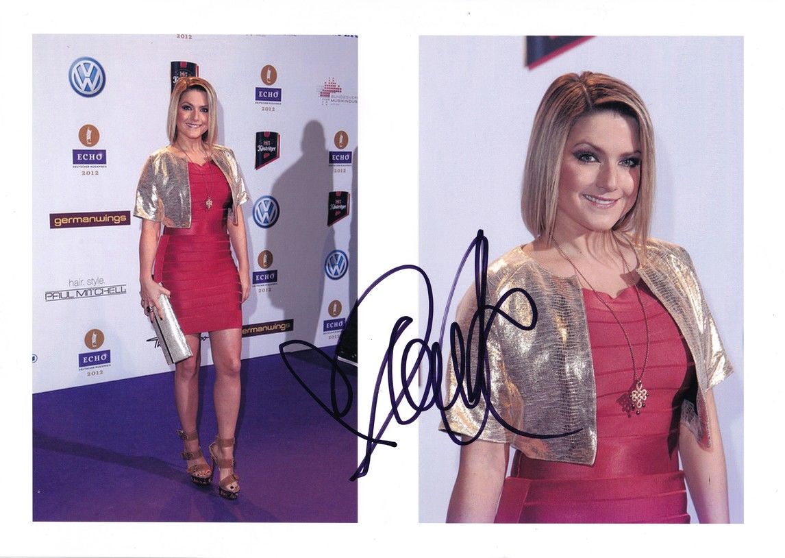 Autogramm Pop / TV | Jeanette BIEDERMANN | 2012 (Collage Color XL) Echo