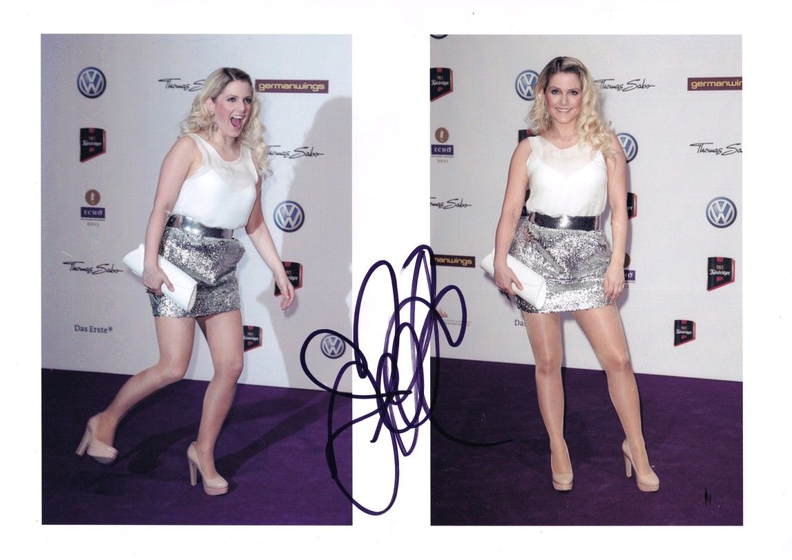 Autogramm Pop / TV | Jeanette BIEDERMANN | 2011 (Collage Color XL) Echo